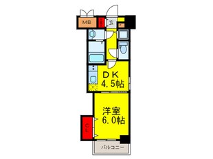 ＴＫアンバーコート堺東Ⅱの物件間取画像